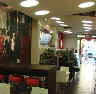 Tienda · Interior para IC International Coffee